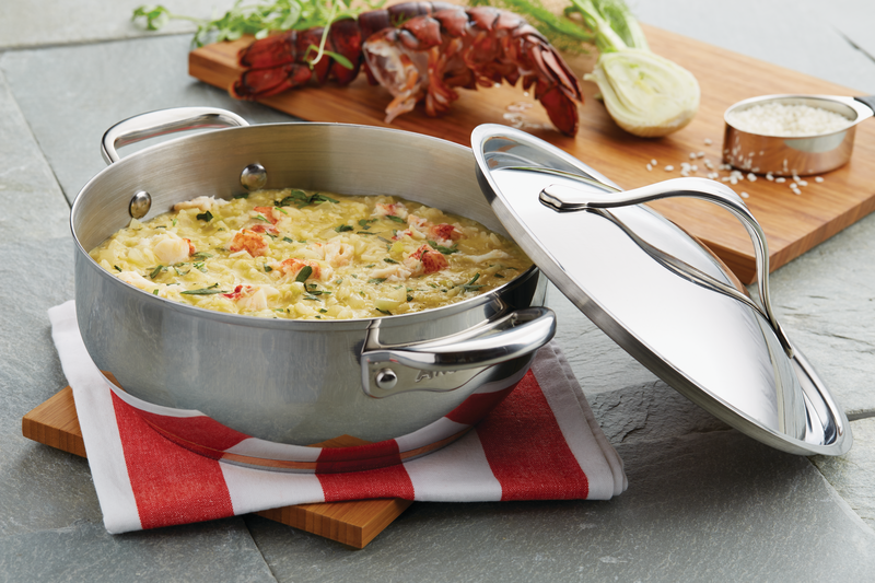 Lobster Risotto with Tarragon and Asiago