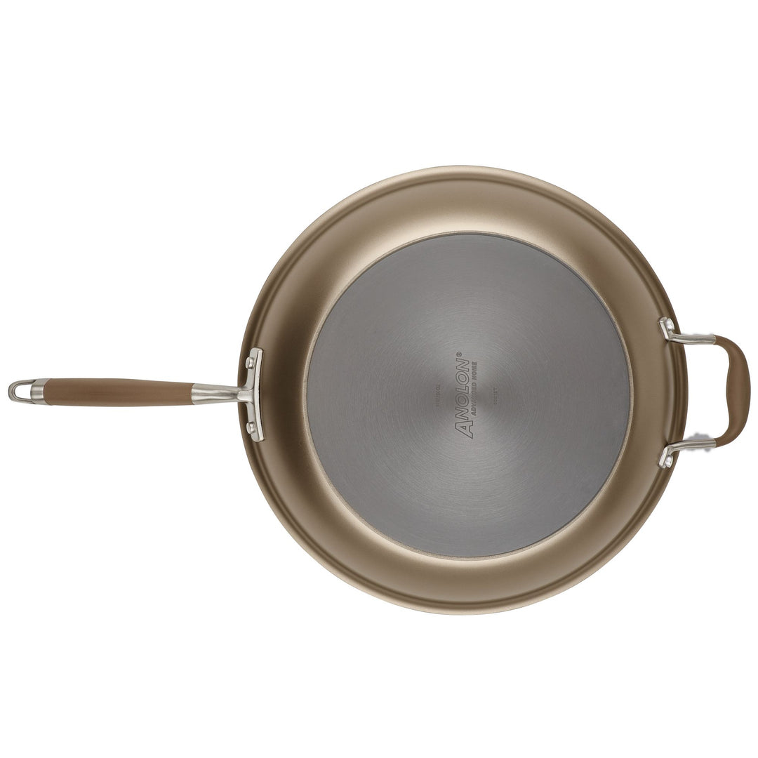 14.5-Inch Open Skillet with Helper Handle – Anolon