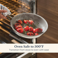 8.5-Inch Clad Ceramic Frying Pan