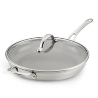 12.25-Inch Frying Pan with Lid