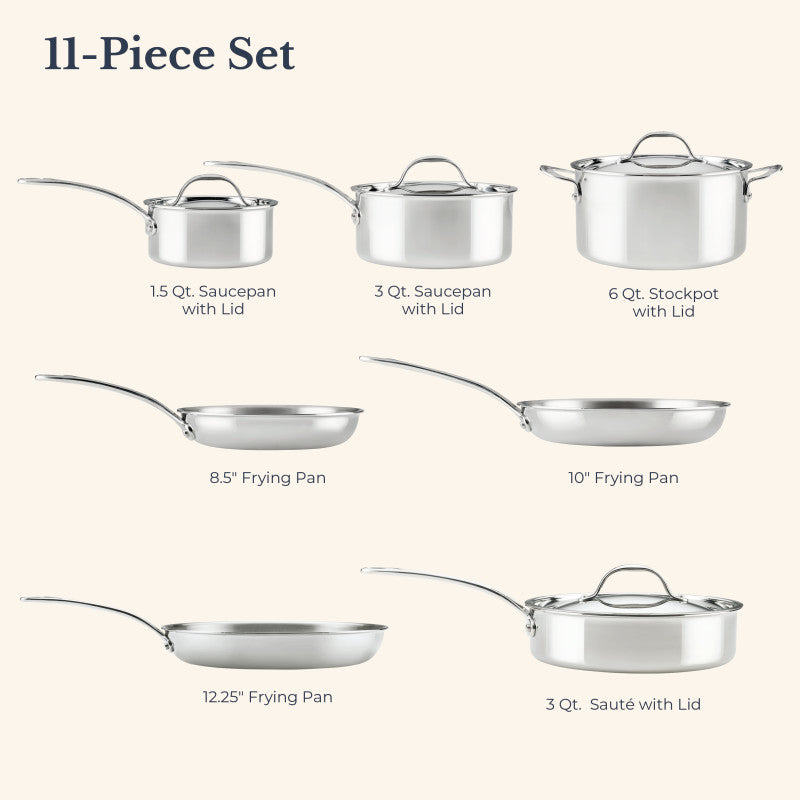 11-Piece Cookware Set