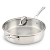 Clad Stainless 5-Quart Saute Pan with Lid