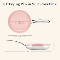 Clad Ceramic 10-Inch Frying Pan