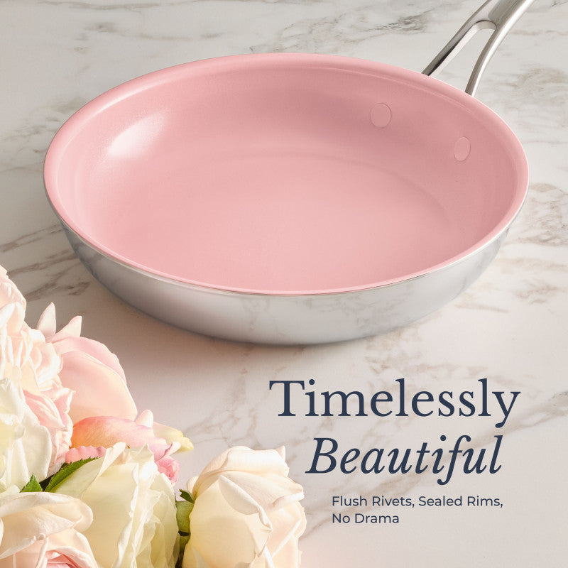 Clad Ceramic 10-Inch Frying Pan