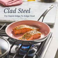 Clad Ceramic 10-Inch Frying Pan