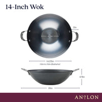 14-Inch EverLast Carbon Steel Wok