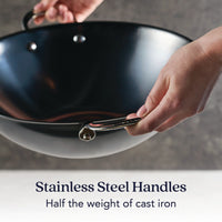 14-Inch EverLast Carbon Steel Wok