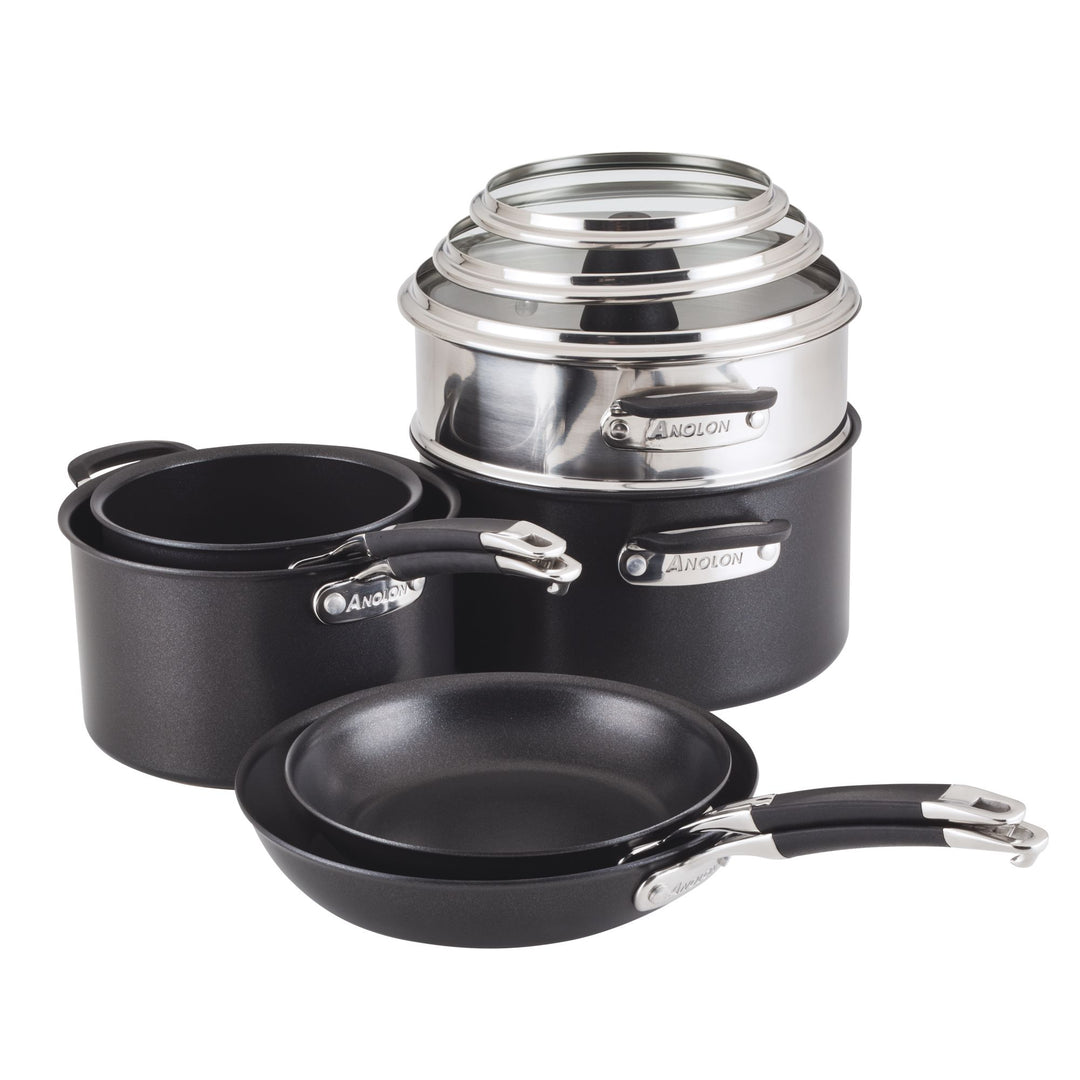 Anolon SmartStack Cookware Set Review: Full Size and Sturdy
