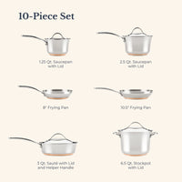 10-Piece Cookware Set