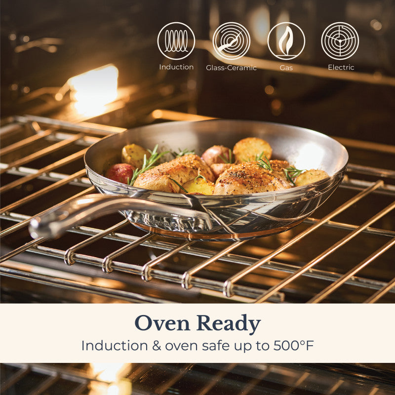 12-Inch Frying Pan with Lid