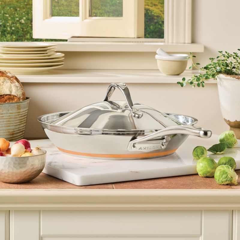 12-Inch Frying Pan with Lid
