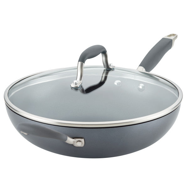 調理器具 Hide 12-Inch Ultimate Stir Fry Pan – Anolon