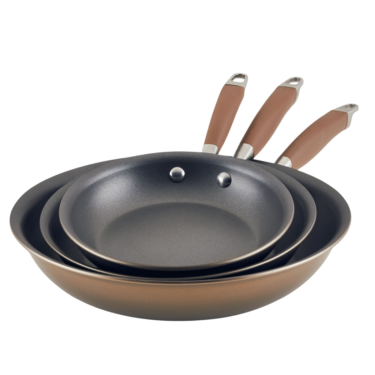 3-Piece Nonstick Frying Pan Set – Anolon