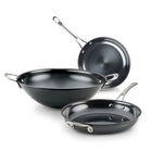 3-Piece Frying Pan and Wok Set