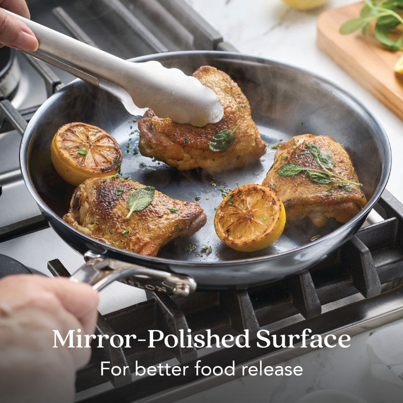 3-Piece Frying Pan and Wok Set