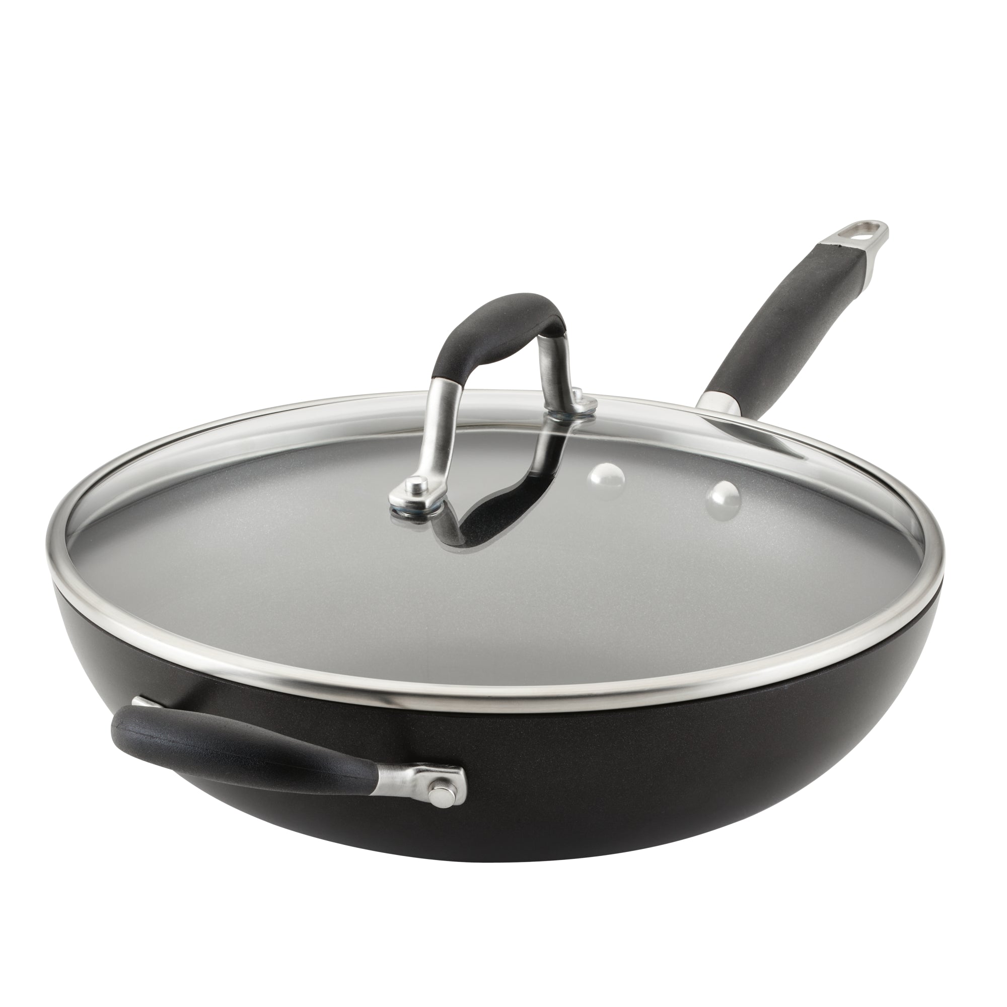 12-Inch Hard Anodized Nonstick Ultimate Pan with Lid – Anolon