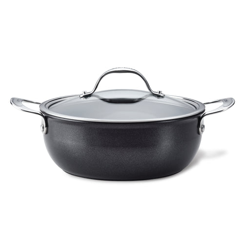 4-Quart Hybrid Nonstick Casserole Pan With Lid