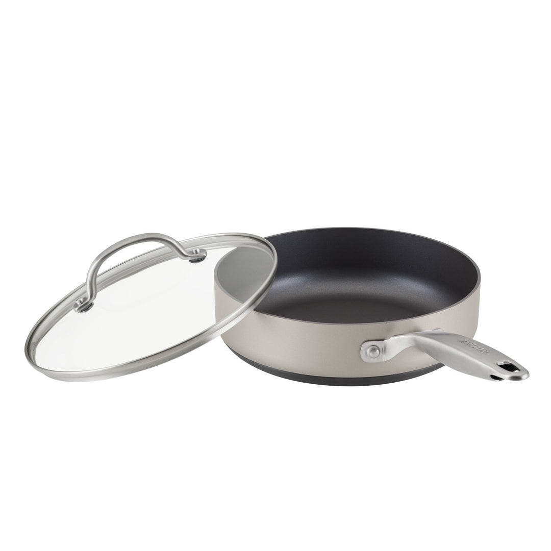 3-Quart Hard Anodized Nonstick Sauté Pan with Lid – Anolon
