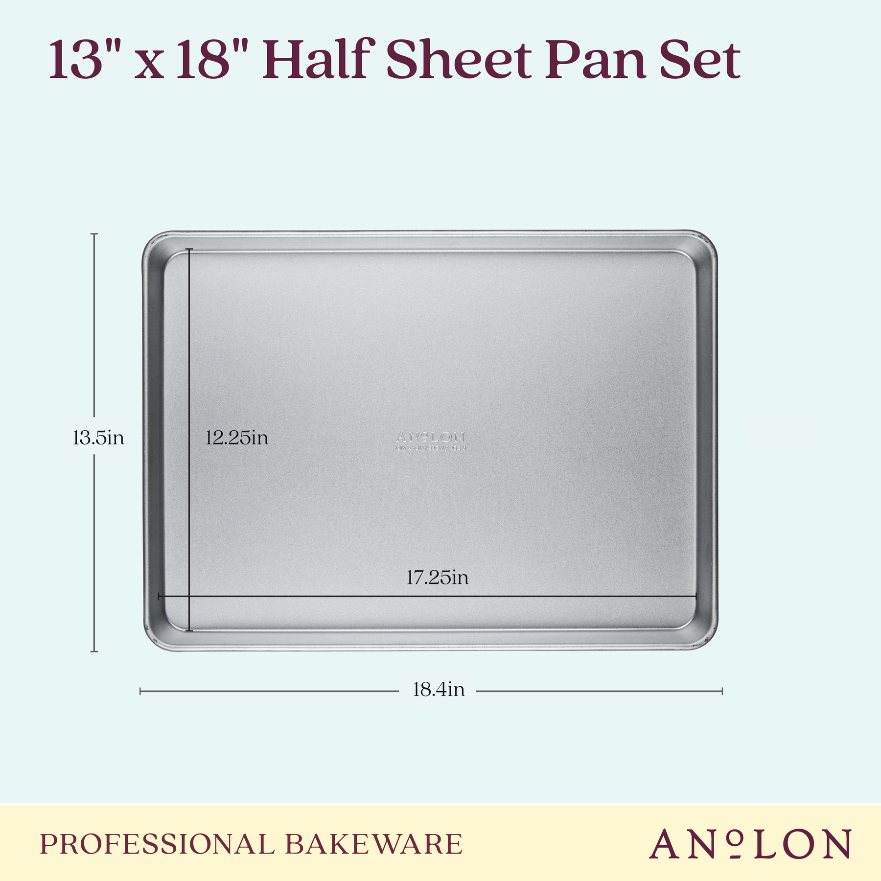 Half Sheet Pan 13 x 18