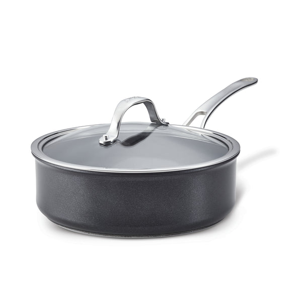 Anolon X SearTech Aluminum Nonstick Cookware Saucepan with Lid, 3-Quar –  Meyer Canada