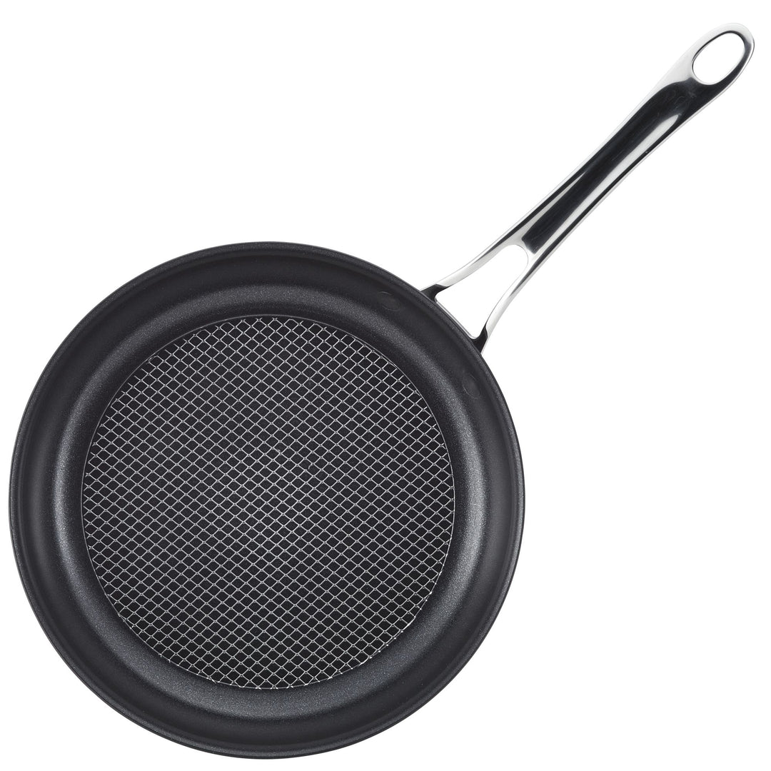 Ilovfeot Nonstick Hybrid Stainless Steel Frying Pan 10 inch pan