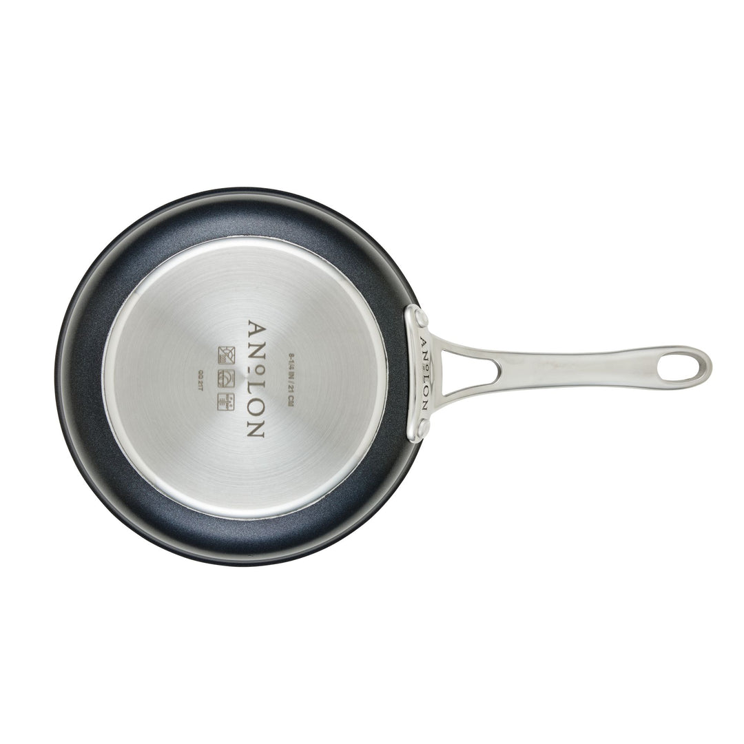 Anolon x Hybrid Nonstick Induction Cookware Set, 10 Piece - Dark Gray