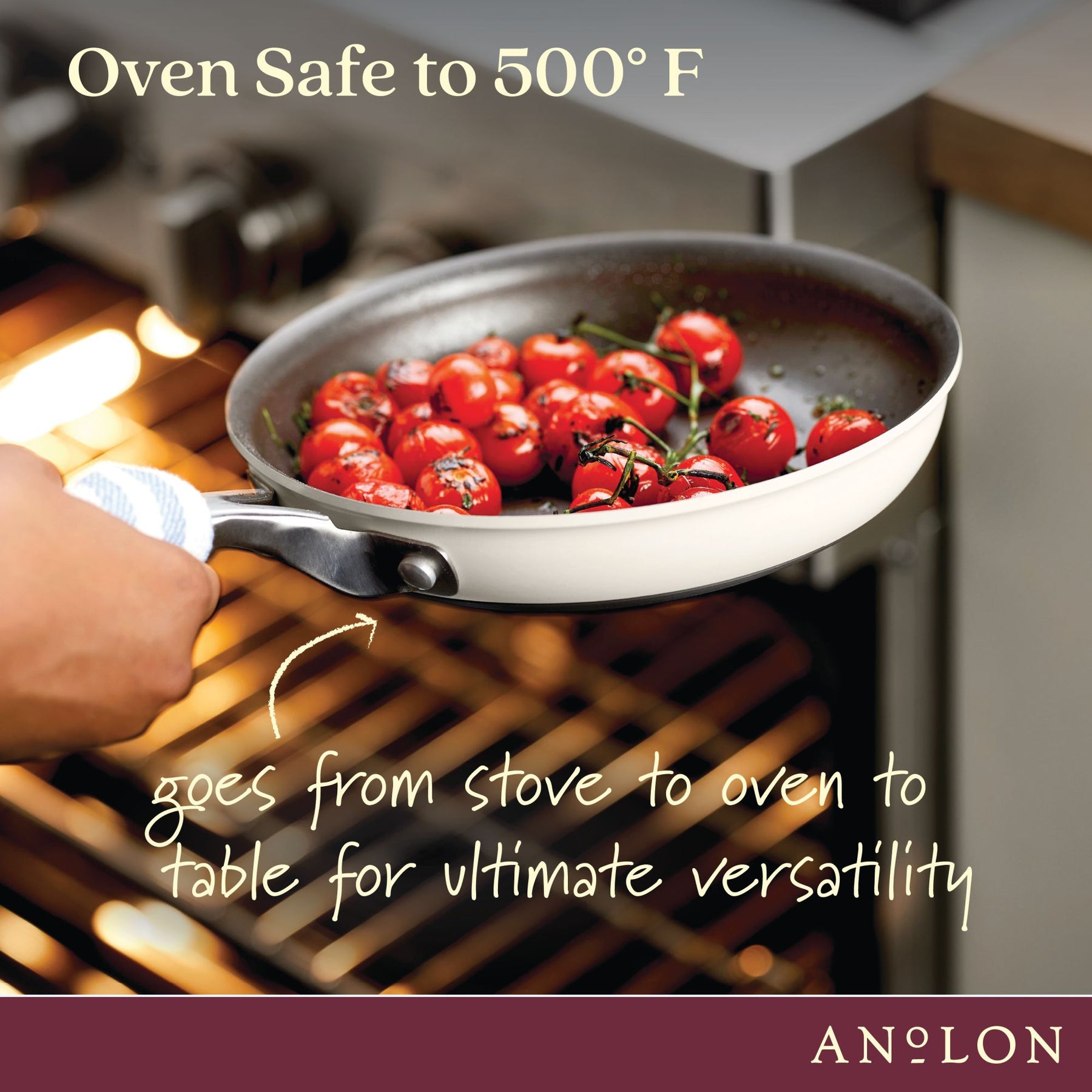 8.25-Inch Hybrid Nonstick Frying Pan – Anolon