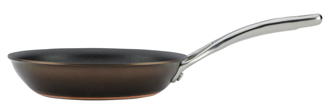 Anolon Nouvelle Copper Stainless Steel 8-Inch and 9.5-Inch Induction Frying  Pan Set · 2 Piece Set