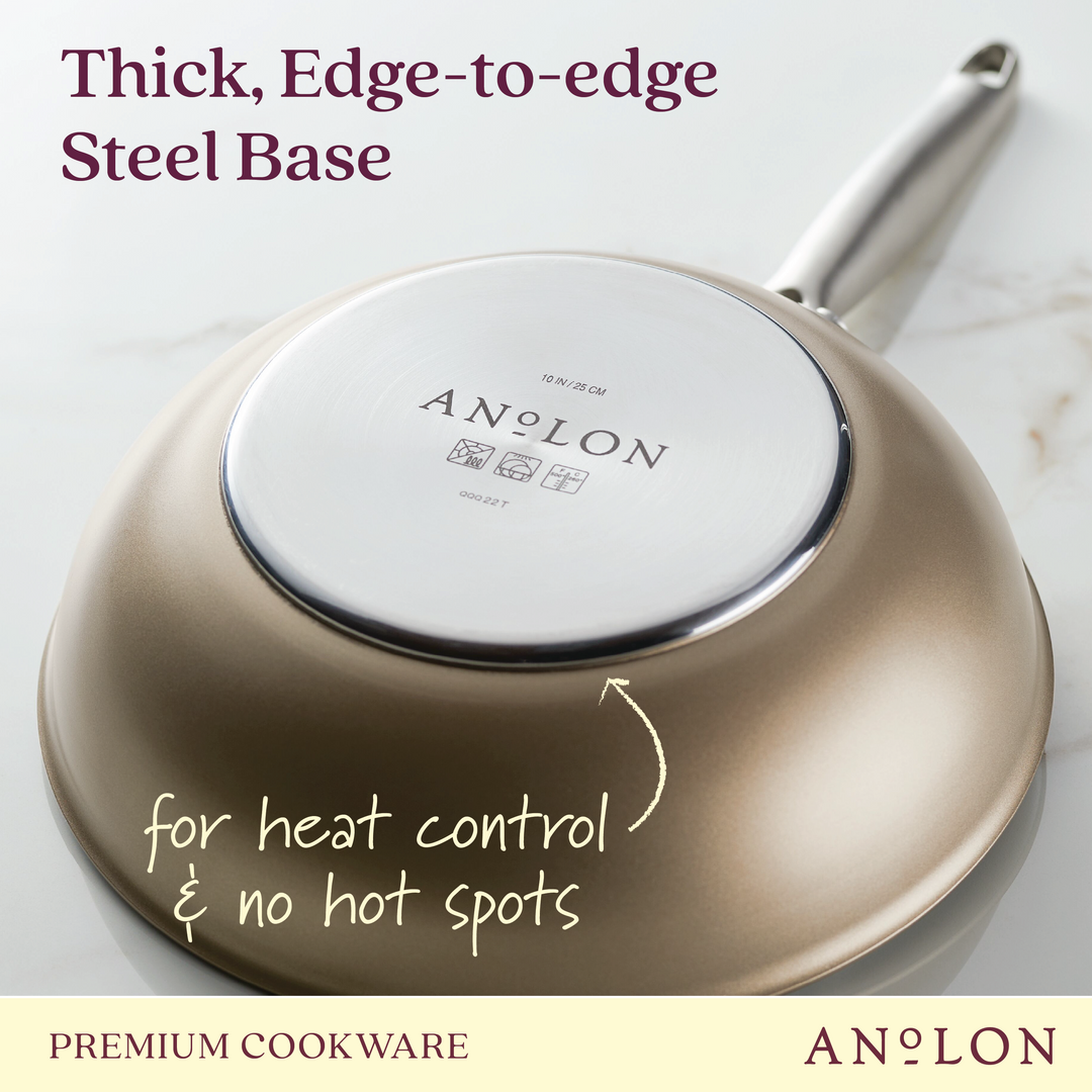 Anolon Nouvelle Copper Luxe Hard-Anodized Nonstick Induction Stir