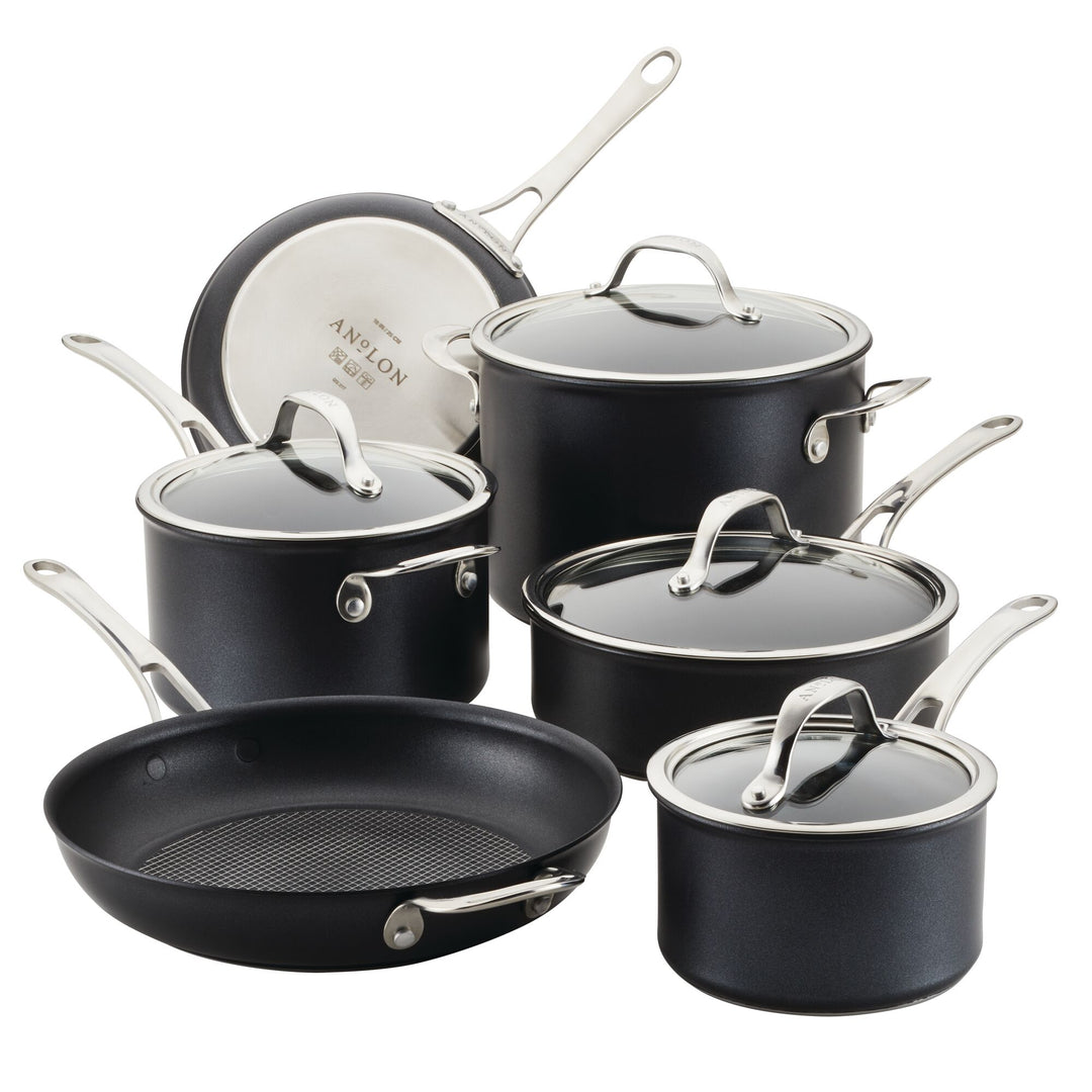 10-in and 14-in Skillet Set, Cast Iron Cookware