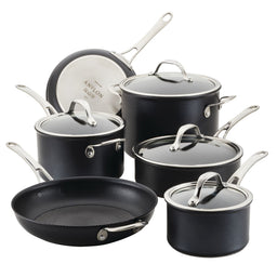 10-Piece Hybrid Nonstick Cookware Induction Set - image 1