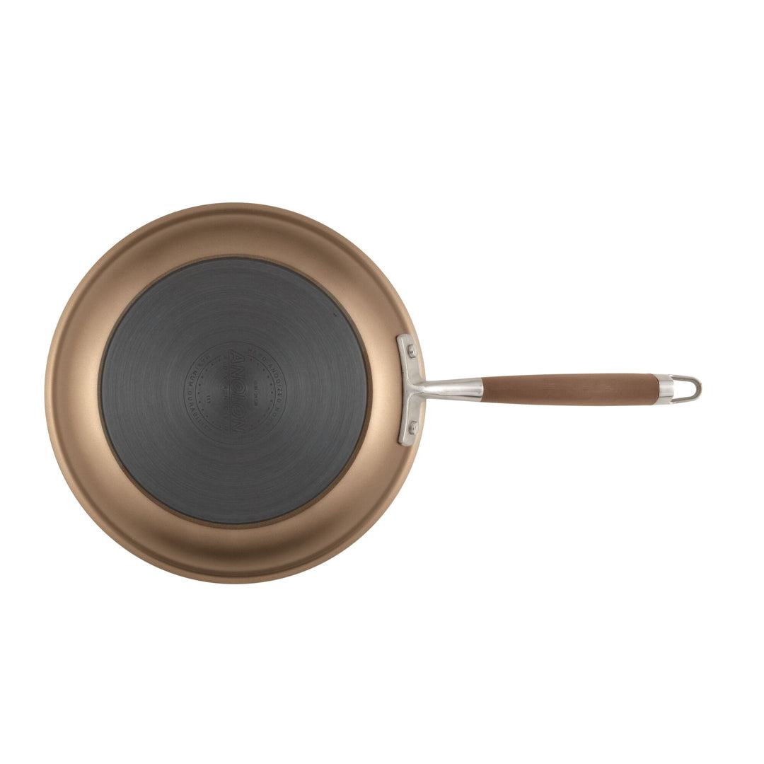  Anolon Advanced Hard Anodized Nonstick Crepe Pan, 9.5, Bronze  II: Home & Kitchen