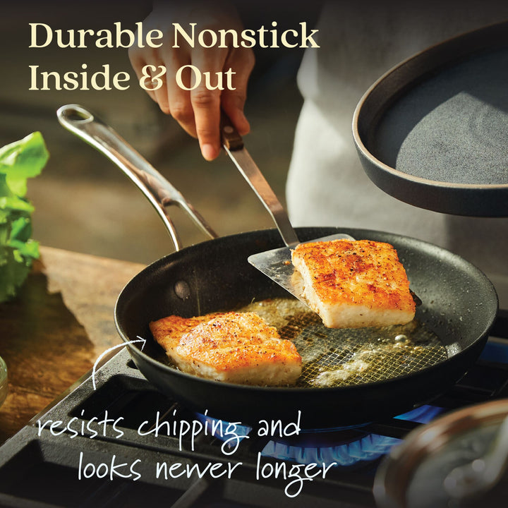 10-Piece Hybrid Nonstick Cookware Induction Set