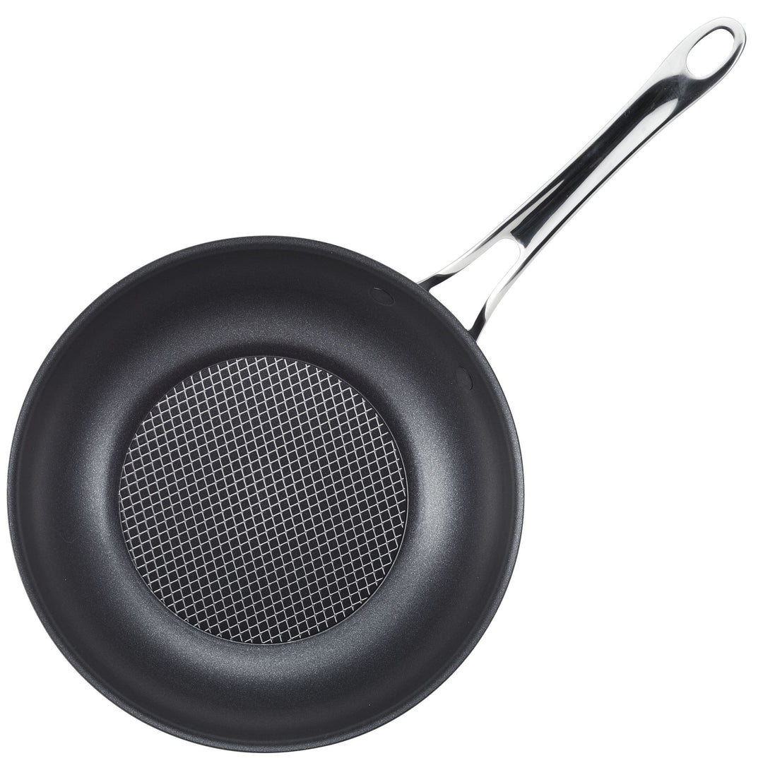 Grill Pan for Stove Tops, Nonstick Induction Pan Aluminum Induction Steak Bacon Pan Frying Pan for Gas, Ceramic,24cm, Size: 24 cm, Other