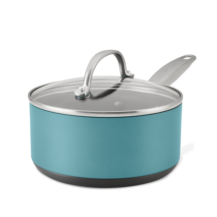 2-Quart Hard Anodized Nonstick Sauce Pan with Lid