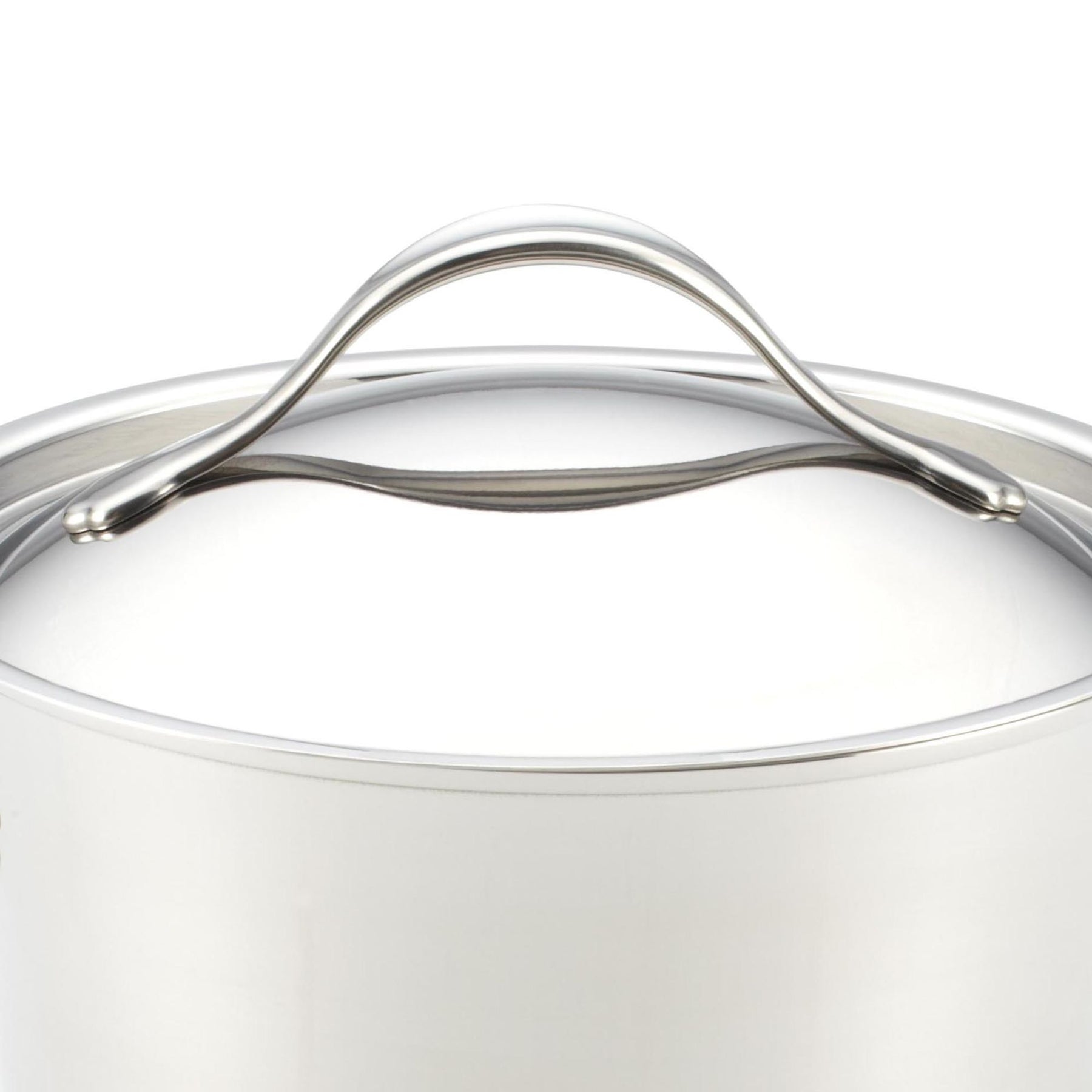  Anolon Nouvelle Stainless Steel Cookware Pots and Pans Set, 10  Piece : Everything Else