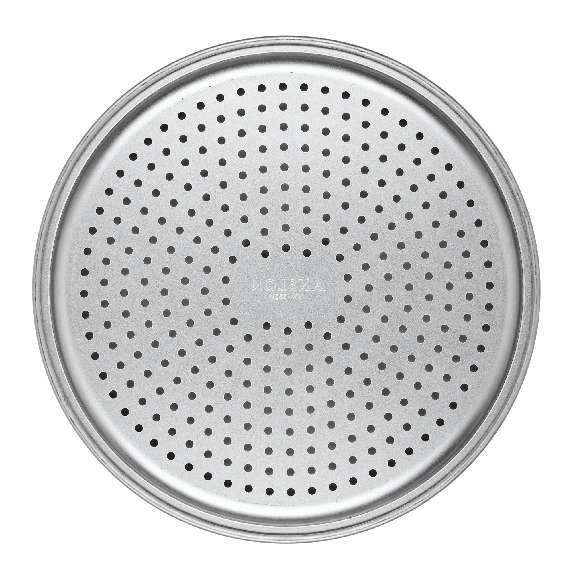14-Inch Aluminized Steel Perforated Pizza Pan