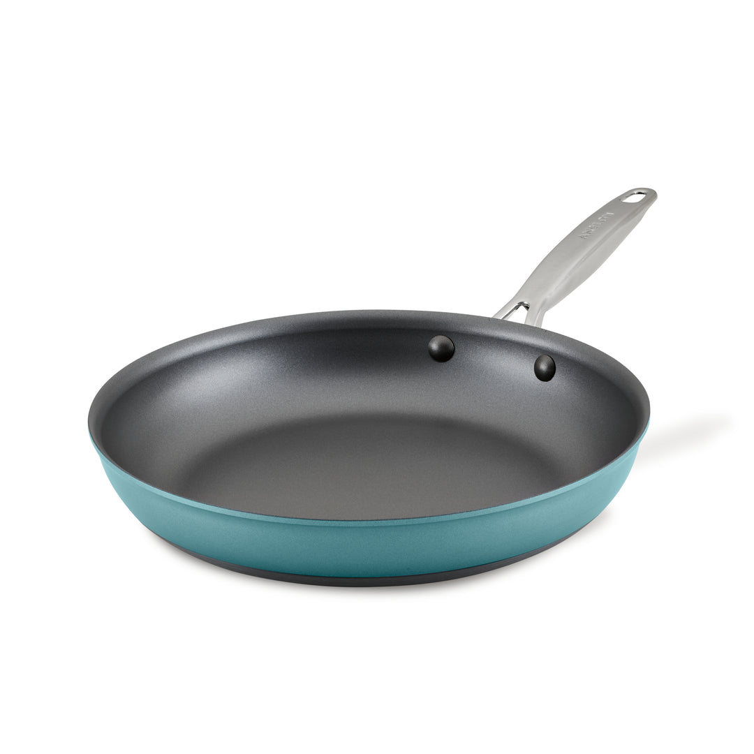 12-Inch Hard Anodized Nonstick Frying Pan | Teal