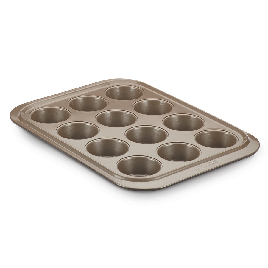 Anolon 59813 Nonstick Bakeware Cookie Pan Onyx/Pewter 10 x 15 Inch for sale  online