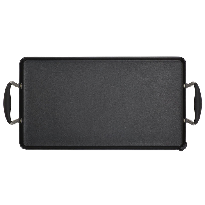 10" x 18" Double Burner Griddle with Multi-Purpose Rack