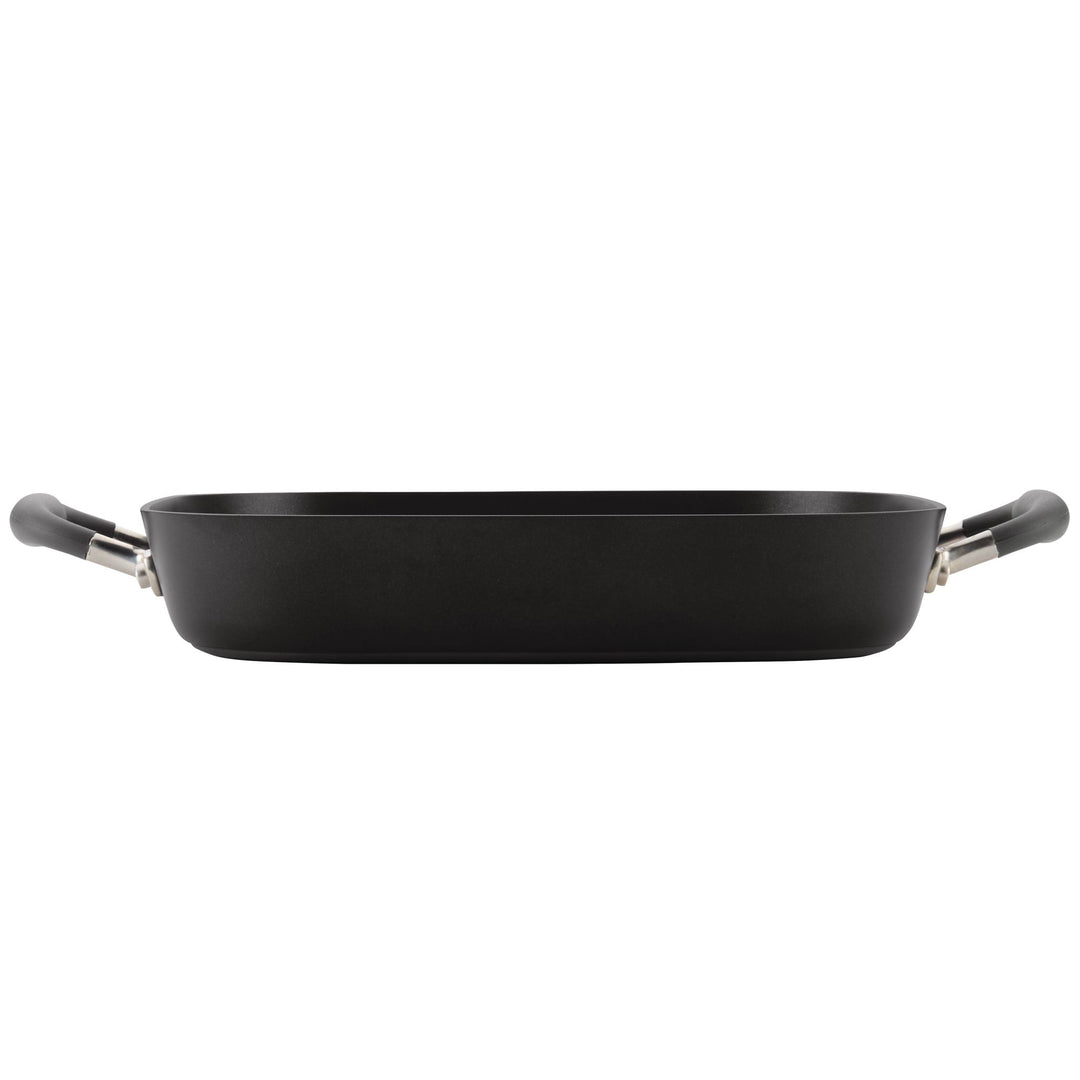 12.5-Inch Divided Grill and Griddle Pan – Anolon
