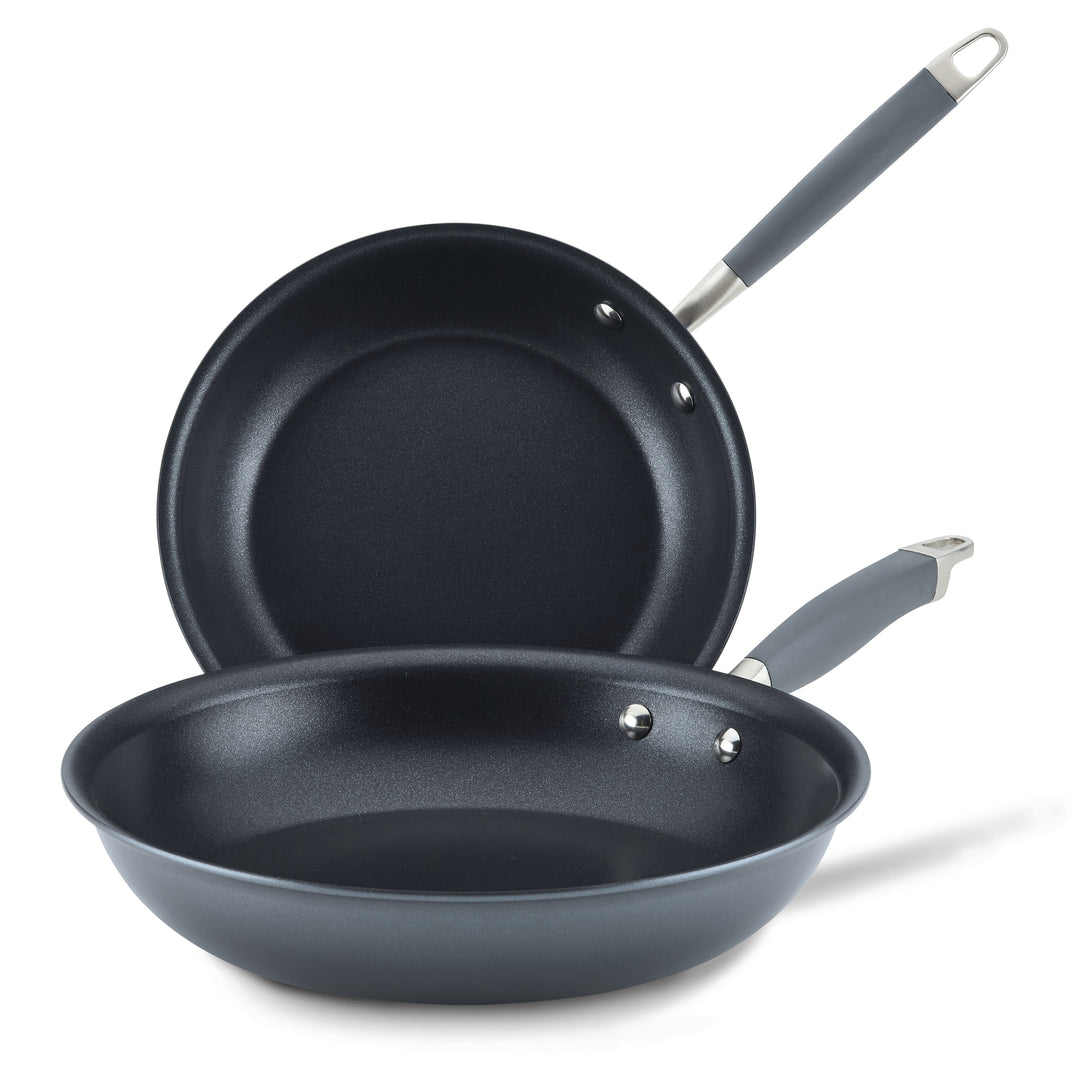 Farberware Dishwasher Safe Nonstick Frying Pan Set 8-Inch and 10-Inch &  Reviews