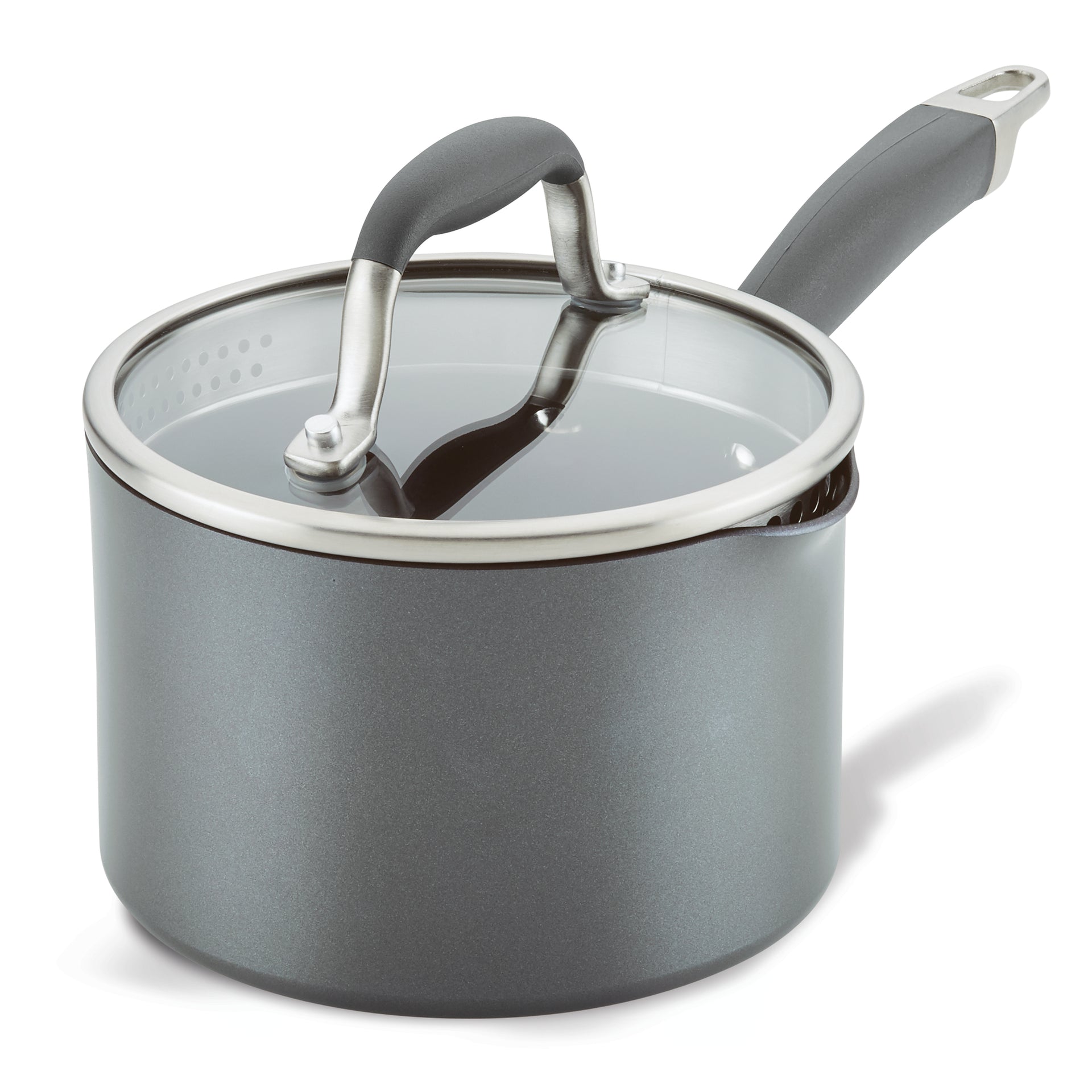2 Quart Straining Saucepan