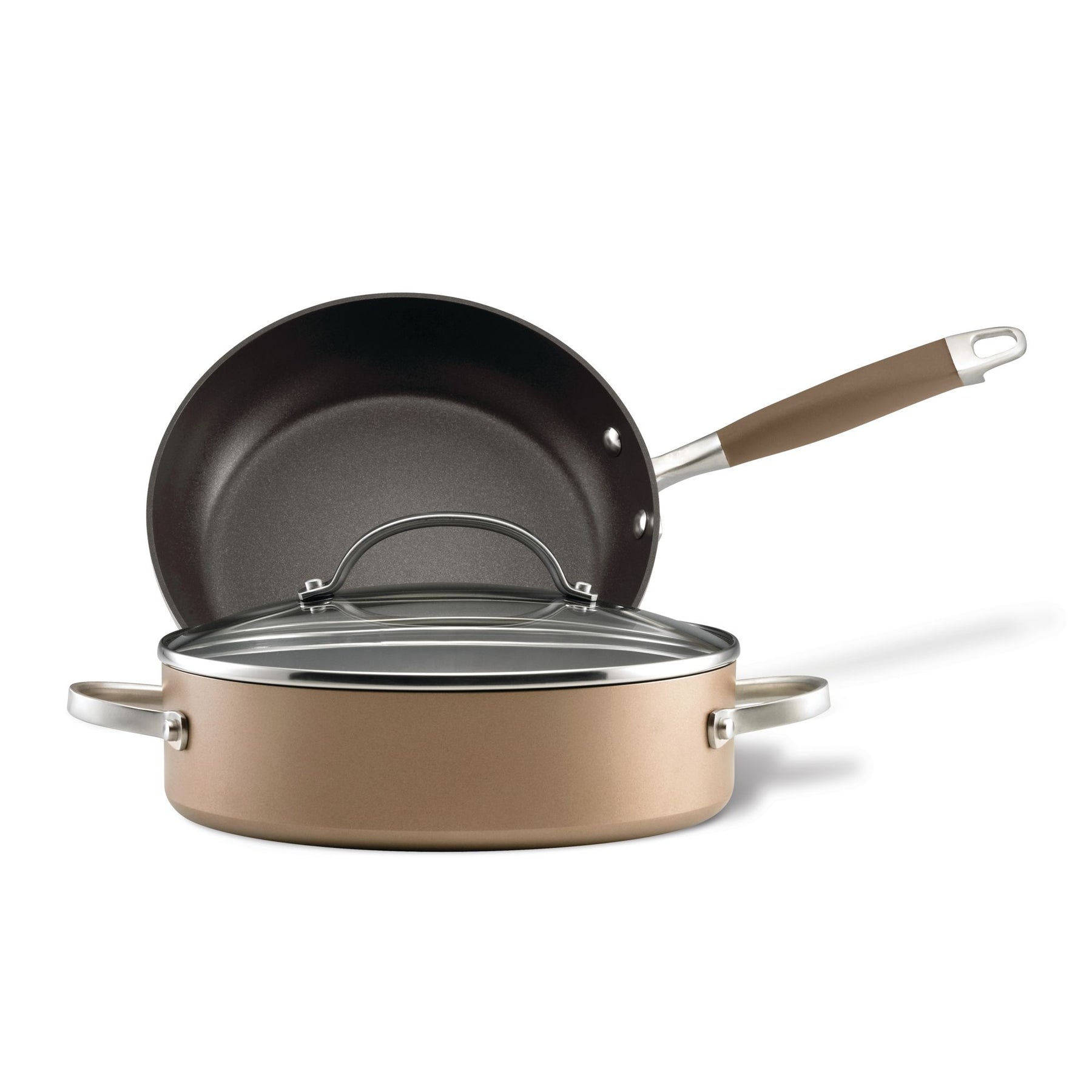 Anolon Tri-ply Clad Stainless Steel 10 1/4-inch Nonstick French