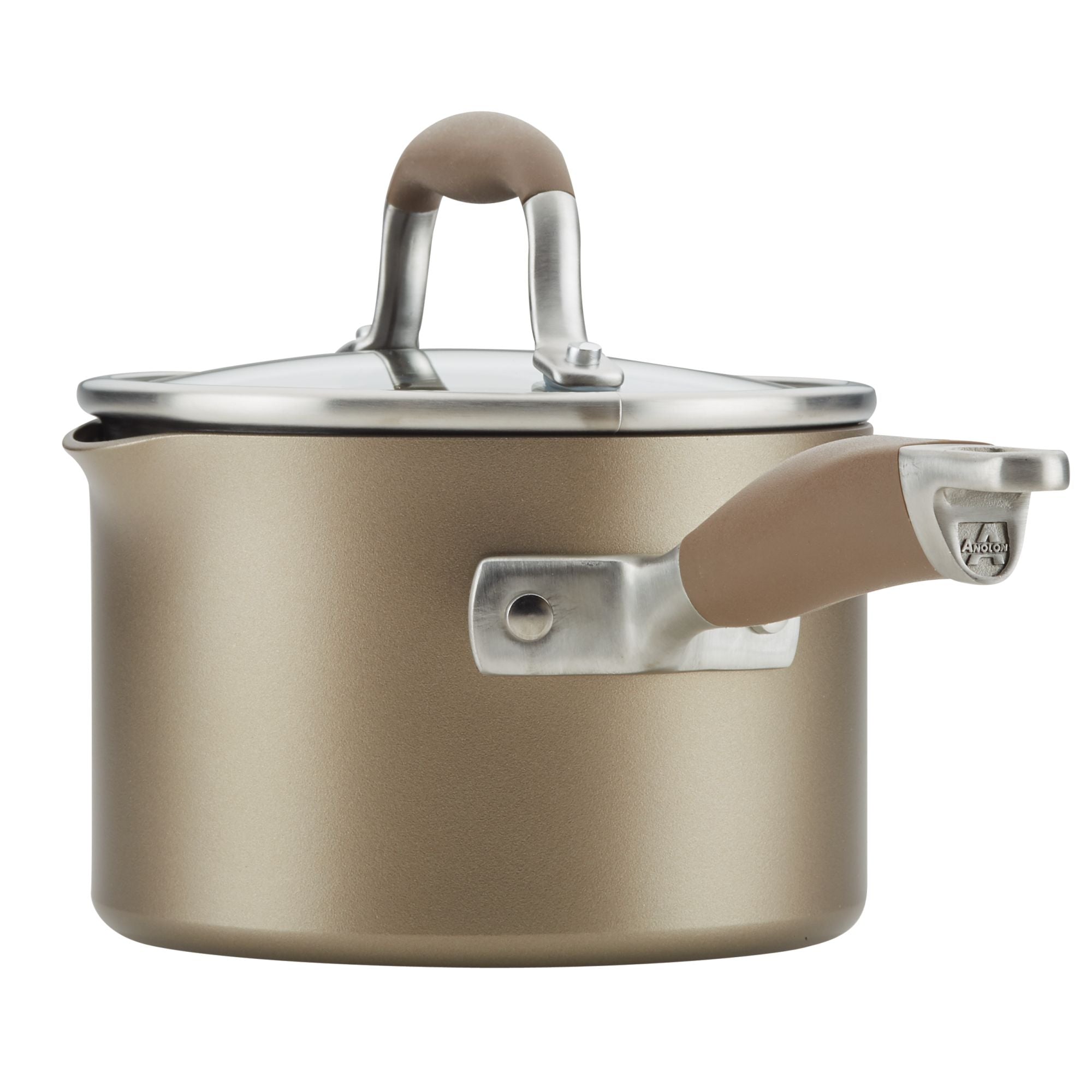 2-Quart Straining Saucepan – Anolon