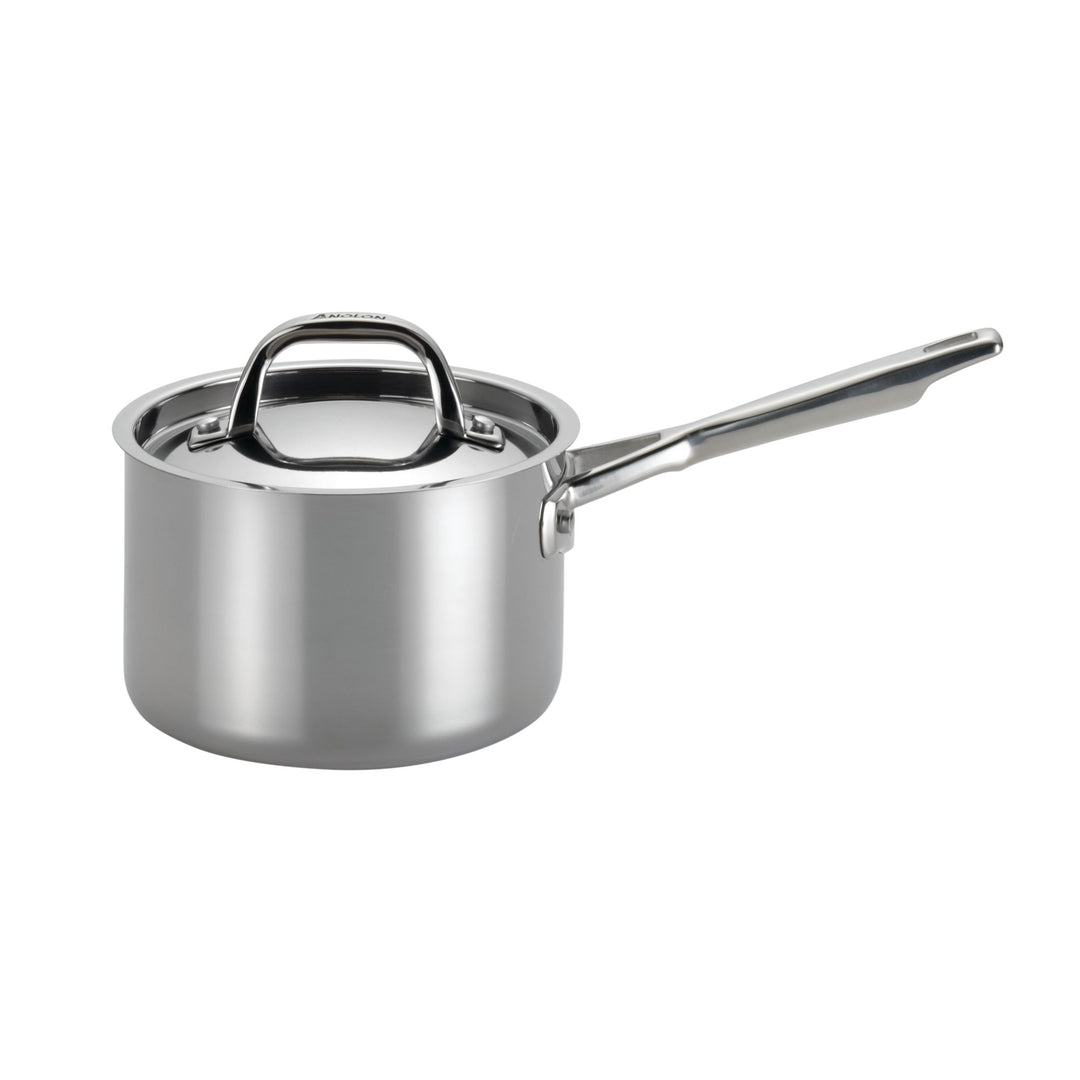 Anolon Tri-Ply Stainless Steel Cookware Set - Bed Bath & Beyond - 17761835