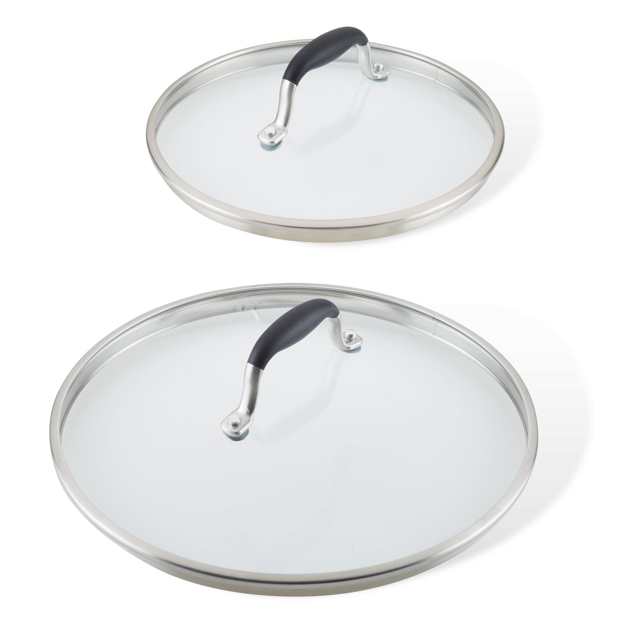 Anolon Advanced Hard-Anodized Vented Glass Lid - Thumbnail 5