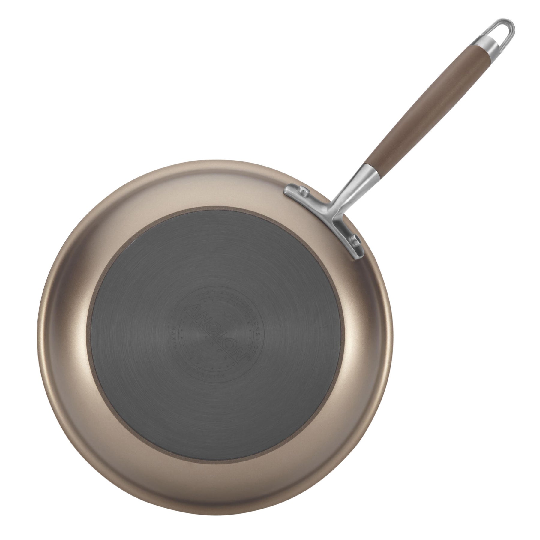 3-Quart Hard Anodized Nonstick Sauté Pan with Lid – Anolon