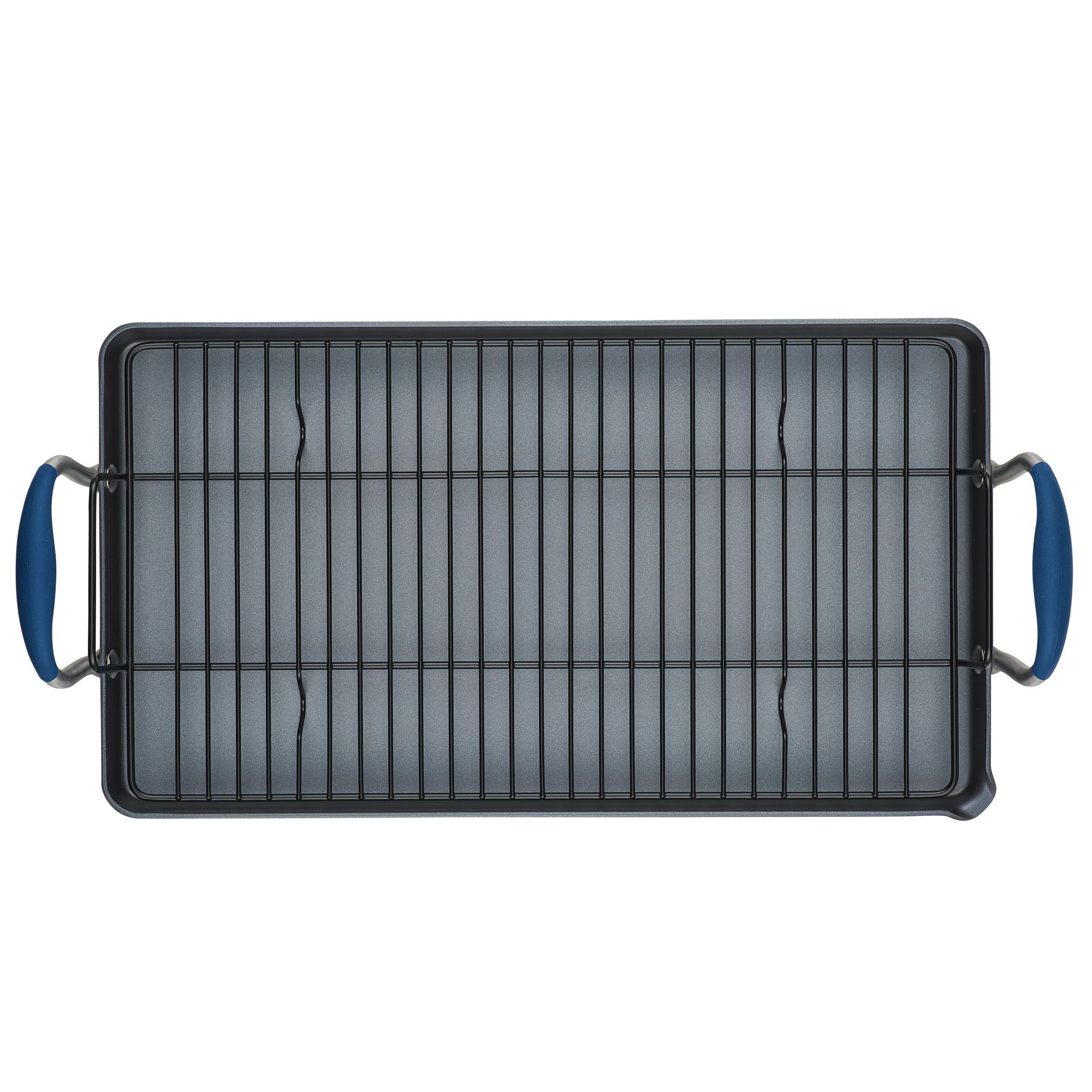 Advanced Home Double Burner Griddle with Multi-Purpose Rack - Thumbnail 3