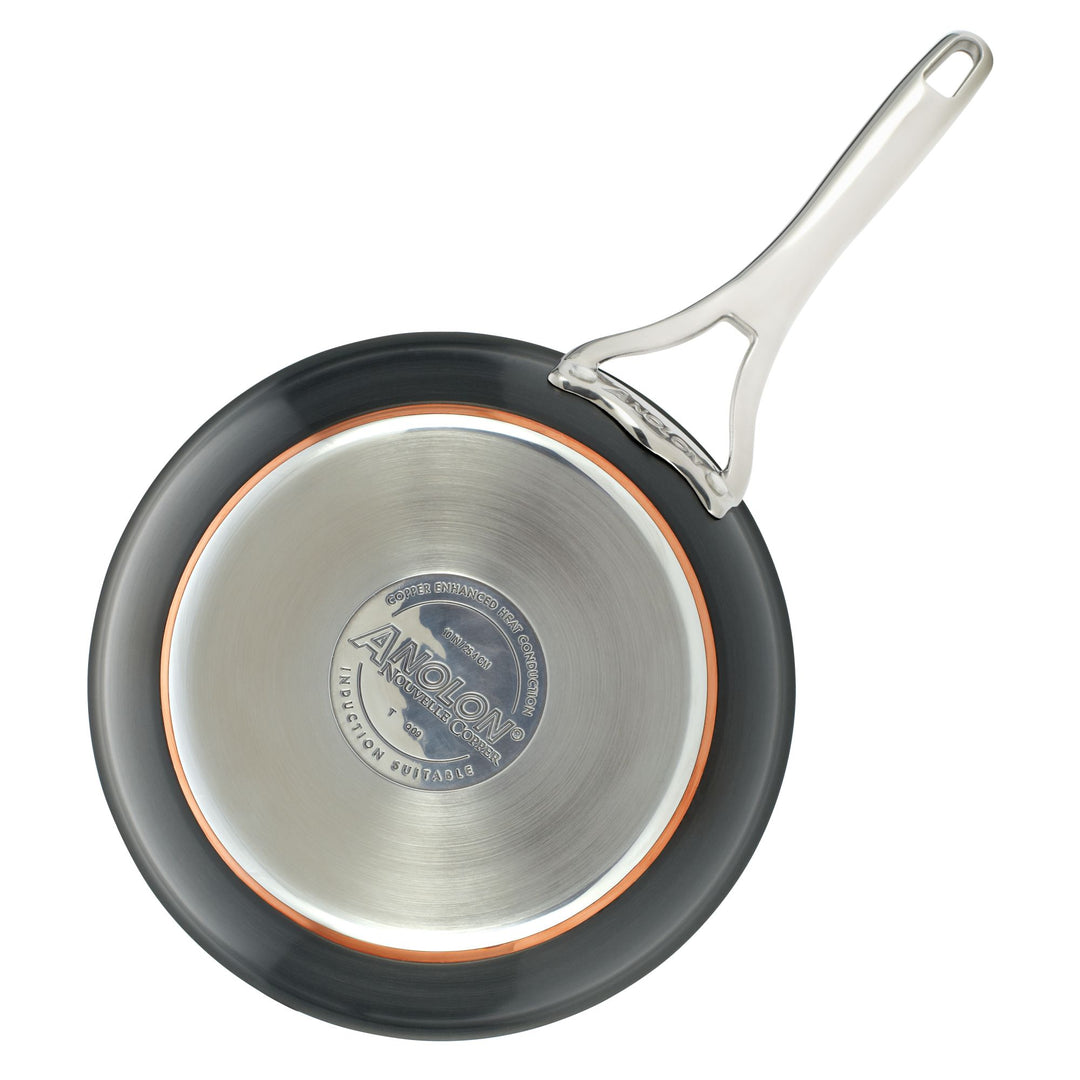 Anolon Nouvelle Copper Stainless Steel 12 French Skillet 